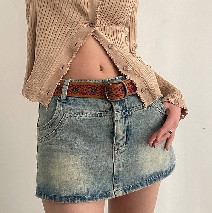 Vintage Distressed Belt