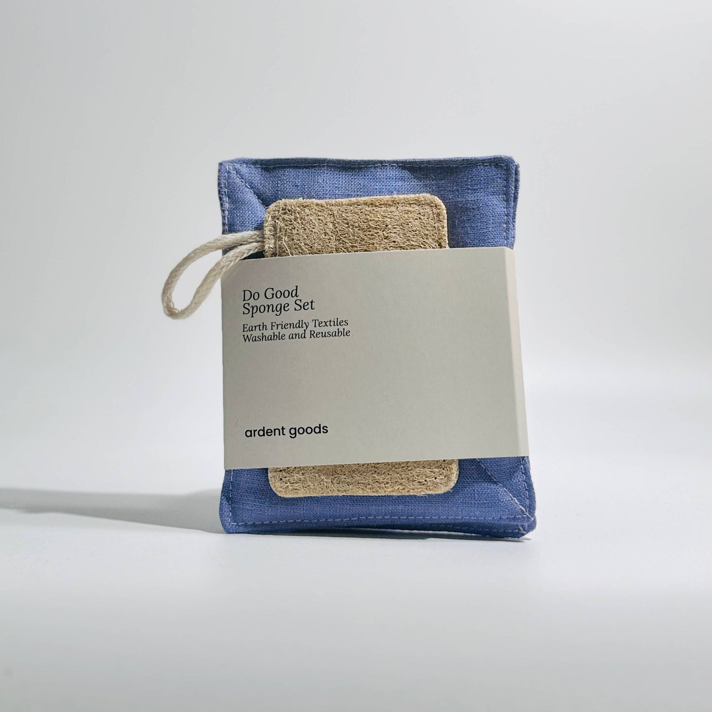 Linen Reusable Kitchen Sponge Eco