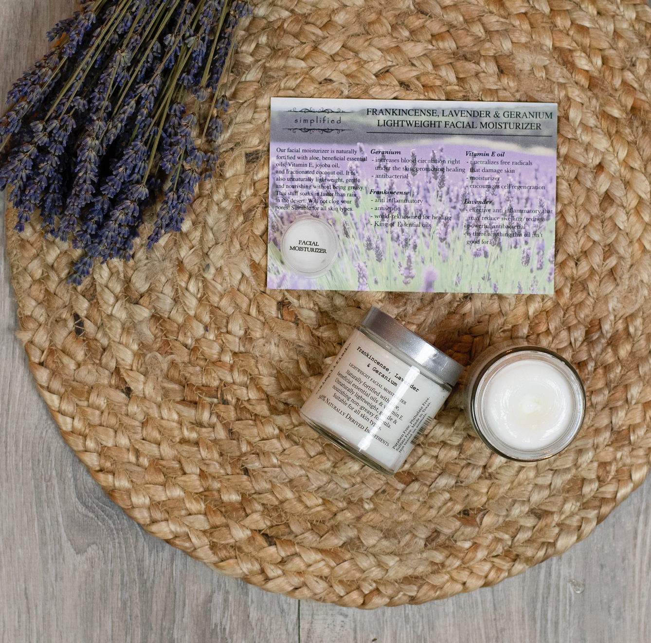 Facial Moisturizer Sample Cards (12 Pack)