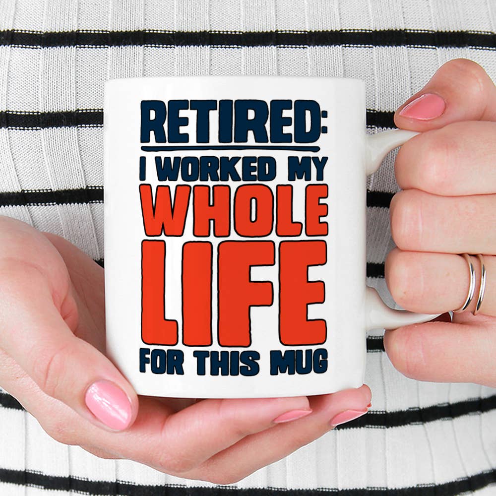 Retired Coffee Mug