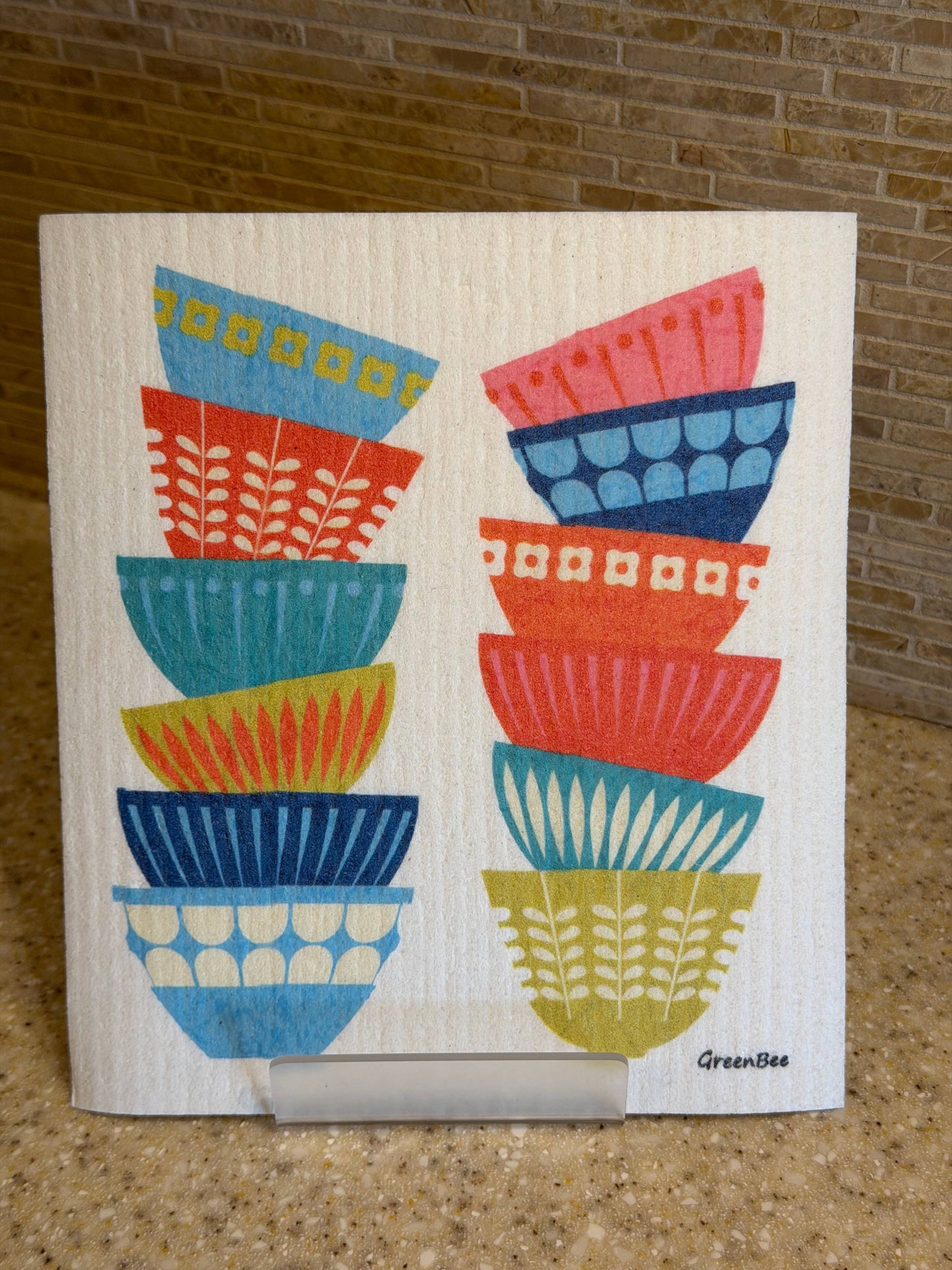 Vintage Dishes Swedish Dishcloth