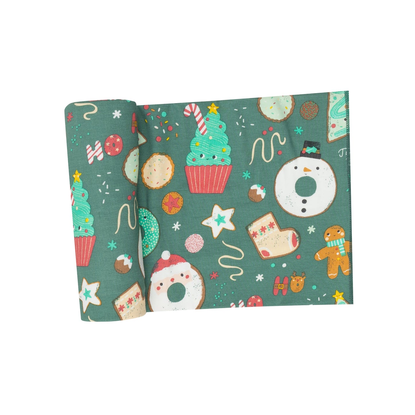 Christmas Treats Swaddle Blanket