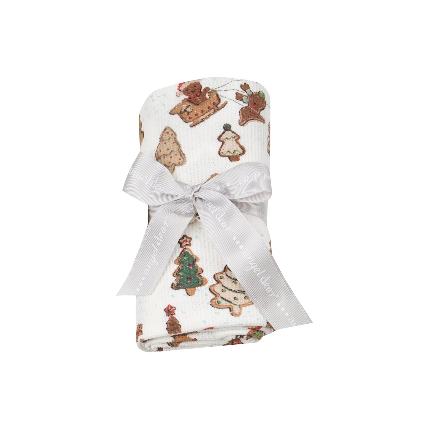 Gingerbread Sleigh Ride Swaddle Blanket