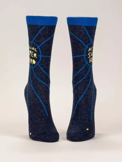 Actual Superhero Women's Crew Socks