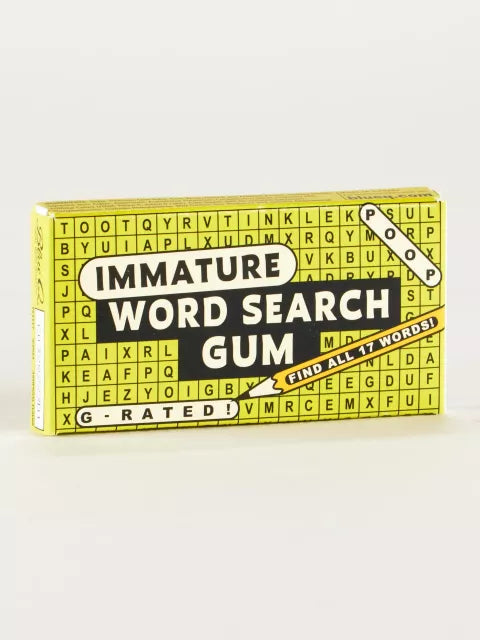 Immature Word Search Gum