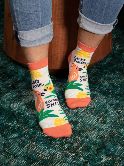 Talk Some Shit Women's Ankle Socks