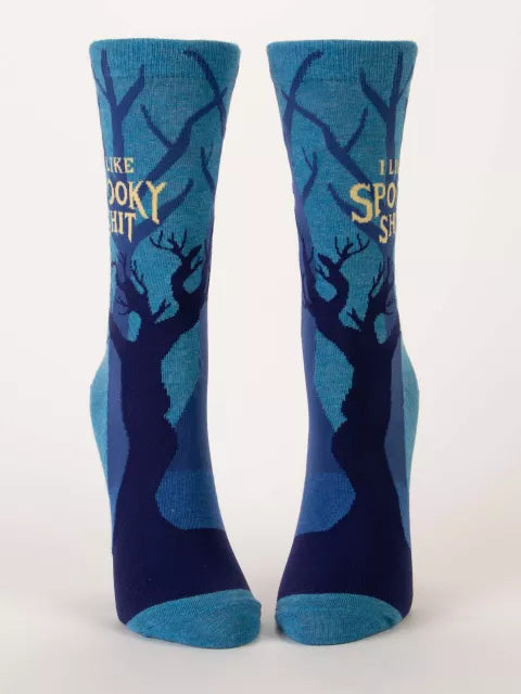 I Like Spooky Shit Women's Crew Socks