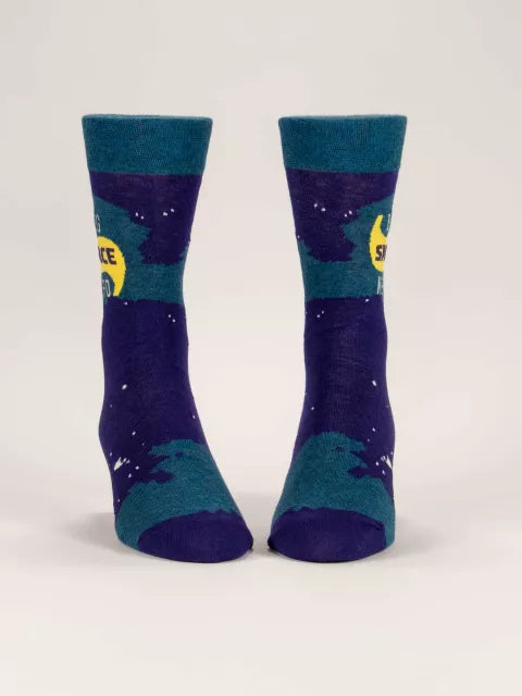 Big Space Nerd Men's Crew Socks