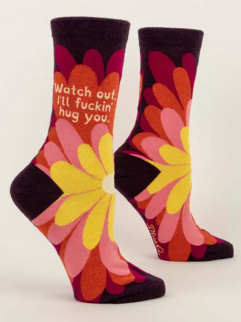 I'll Fucking Hug You Women's Crew Socks