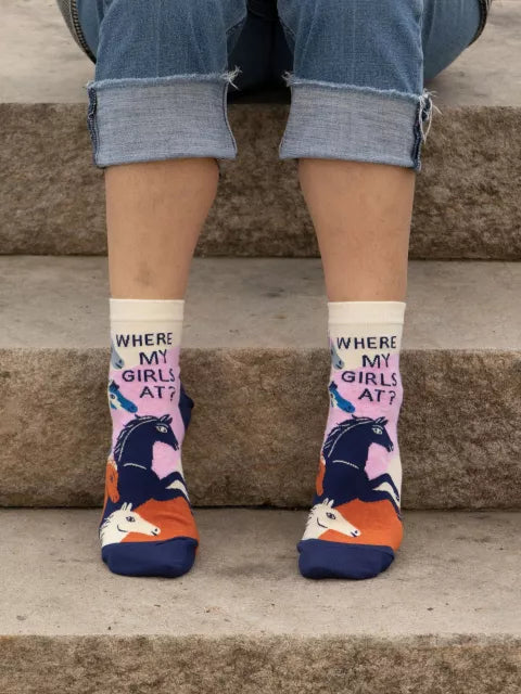 Where My Girls At Women's Ankle Socks