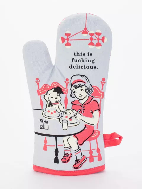 This is F'ing Delicious Oven Mitt