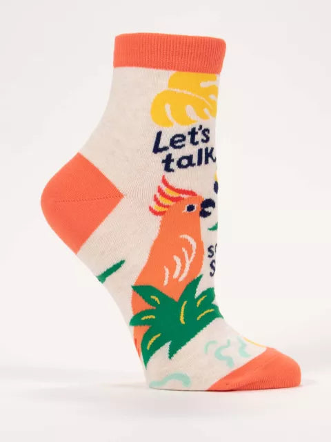 Talk Some Shit Women's Ankle Socks