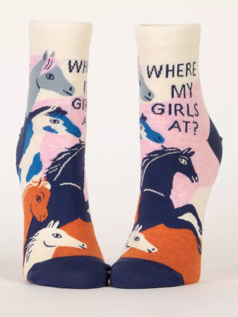 Where My Girls At Women's Ankle Socks