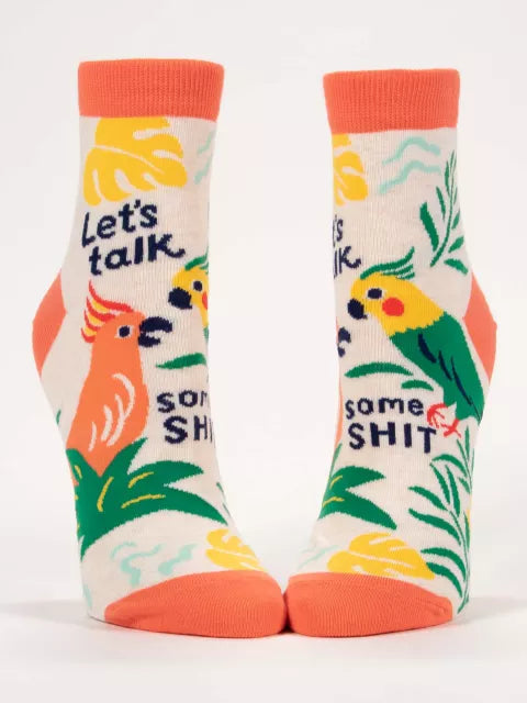 Talk Some Shit Women's Ankle Socks