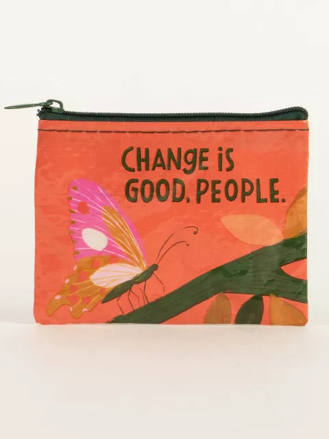Change Is Good Coin Purse