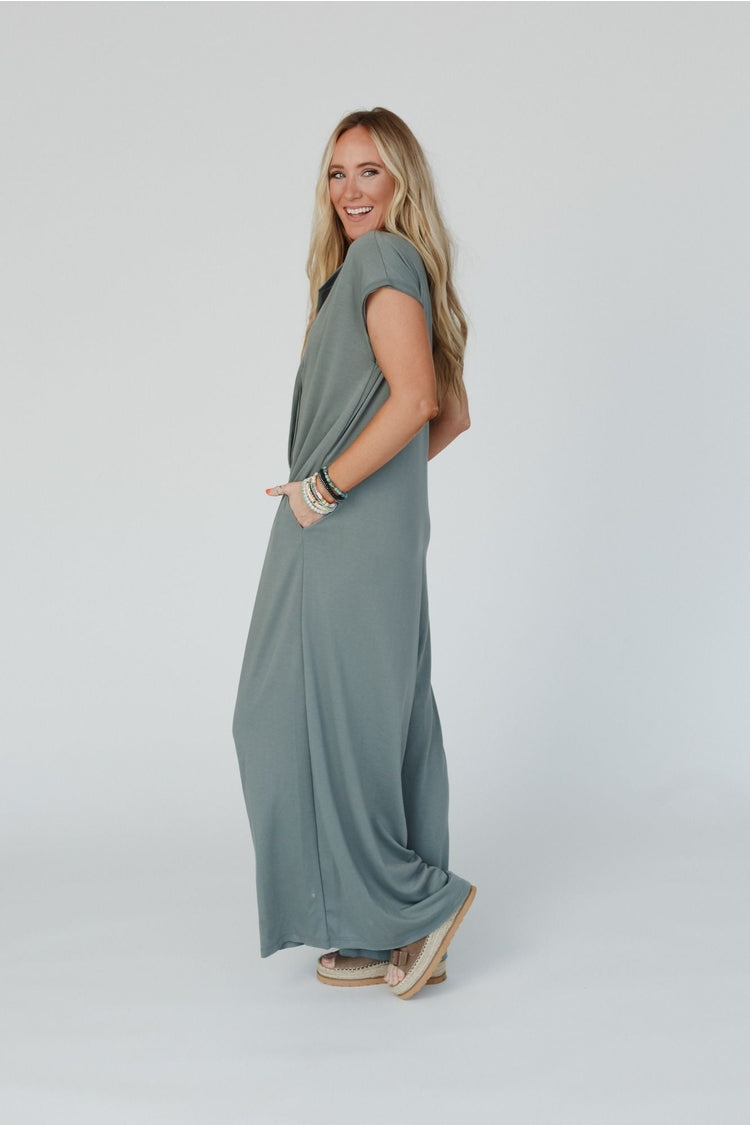 Davina Wide Leg Jumpsuit