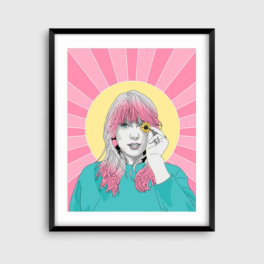 Taylor Swift Portrait Fine Art Print