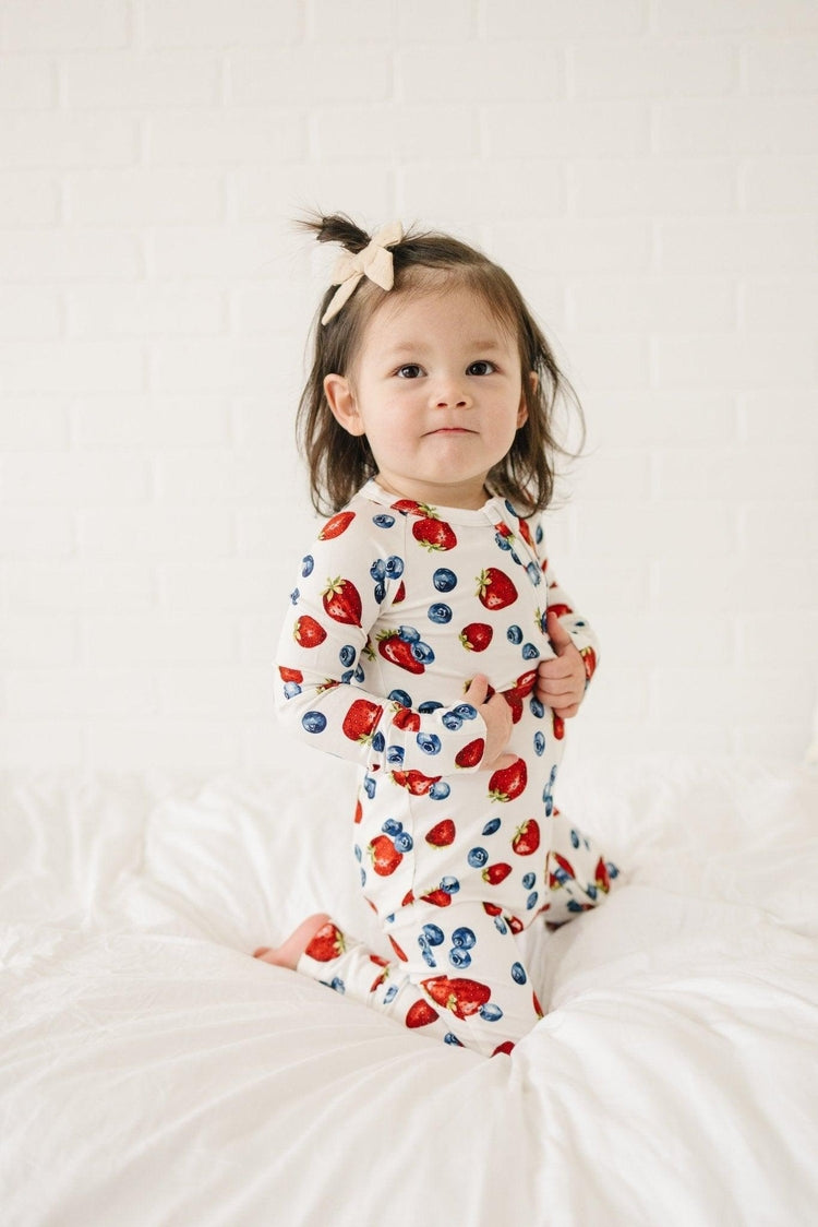 Berry Sweet Bamboo Zippy Pajamas