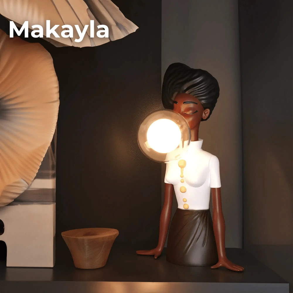 Bubble Girl Lamp - Soulful Collection