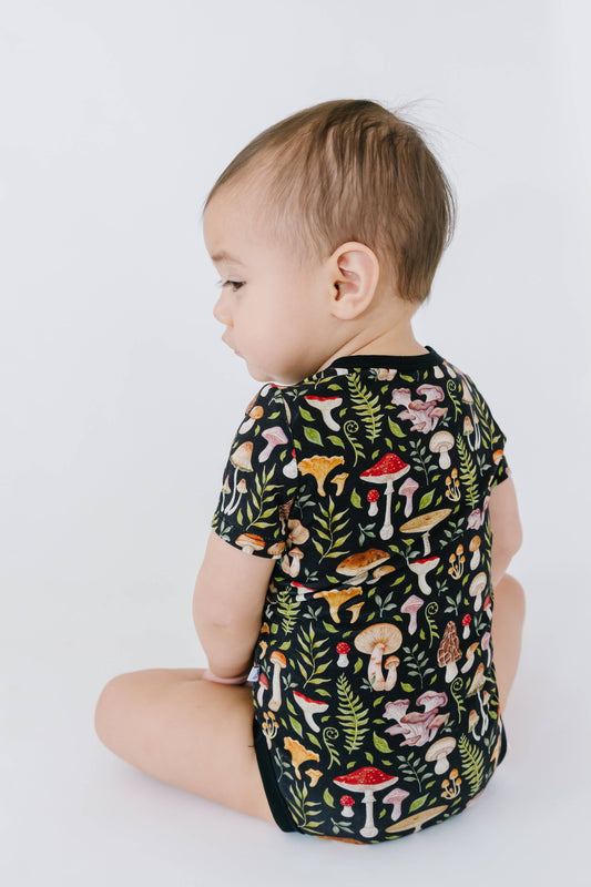 Mystic Mushrooms Short Sleeve Bodysuit