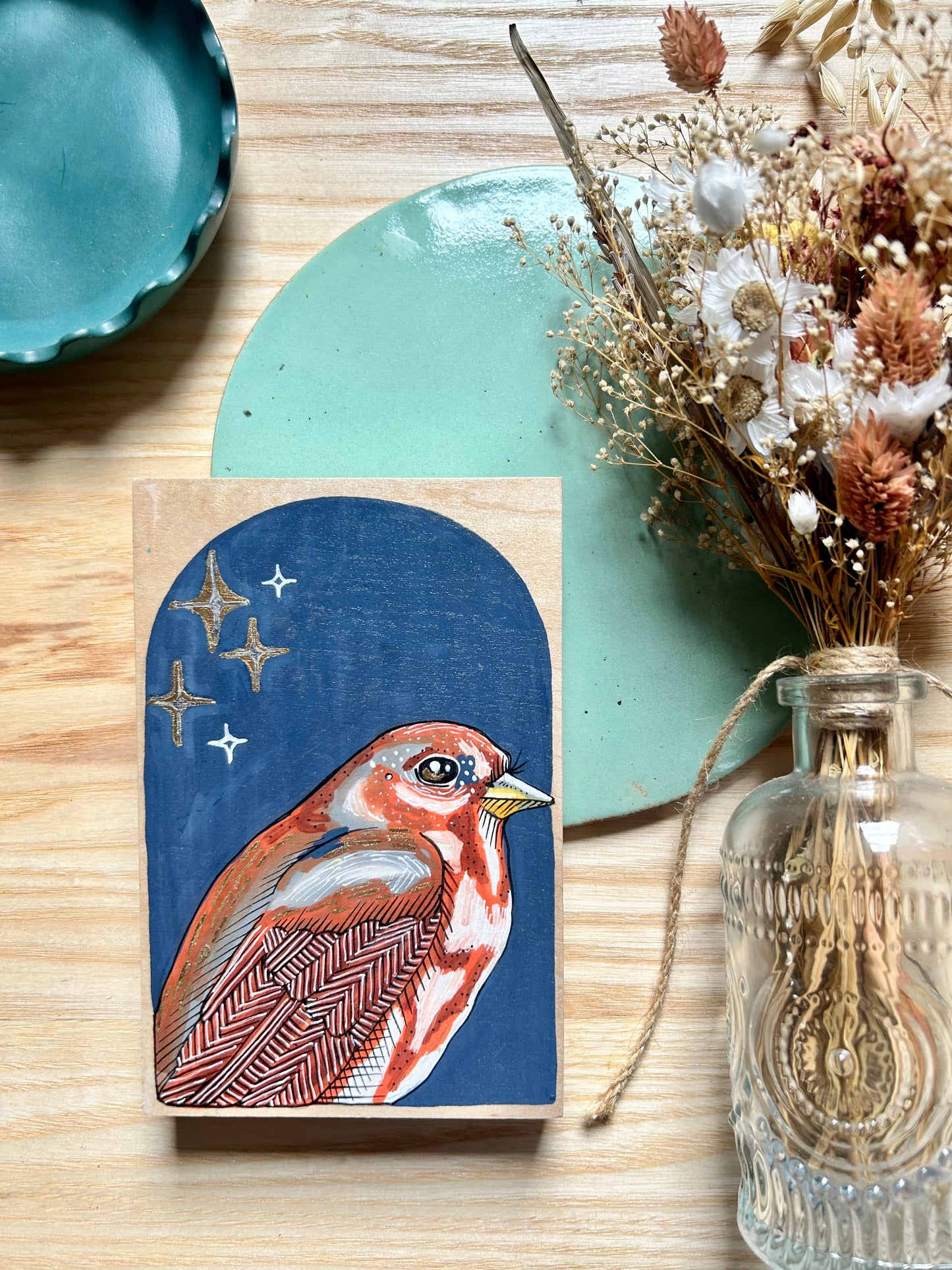 Original Artwork: Fox Sparrow