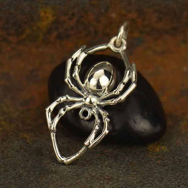 Spider Charm 24x12mm