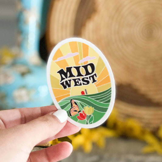 Midwest Farmland Sticker