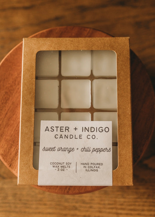 Sweet Orange + Chili Peppers Wax Melts
