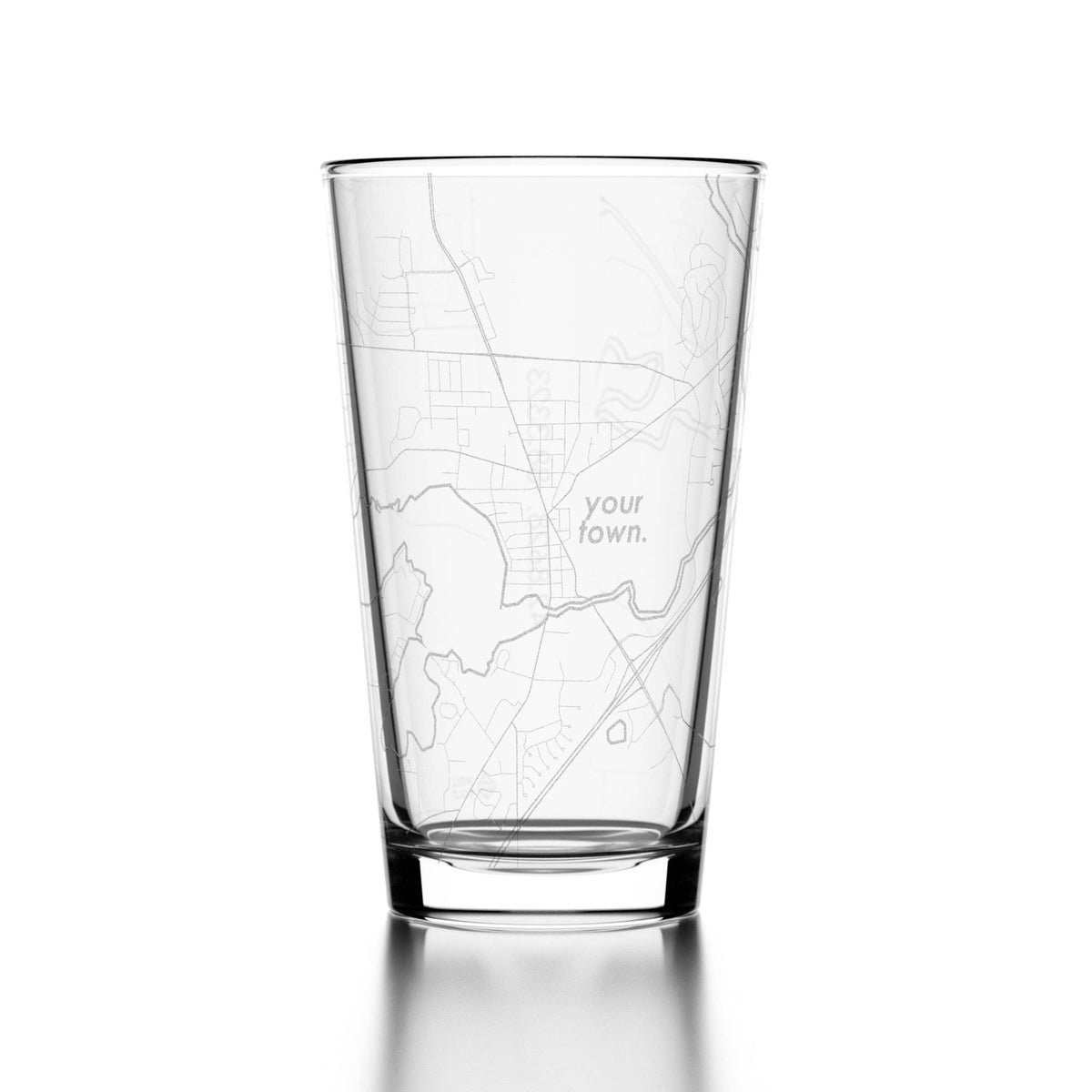 Milwaukee Map - Pint Glass - 16 oz – Swoon Gift Shop Milwaukee