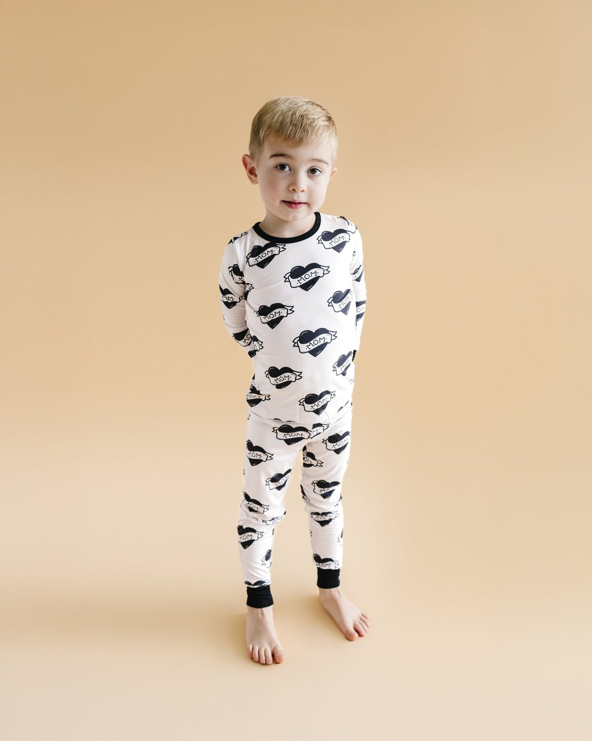 Mom Tattoo Two Piece Pajama Set