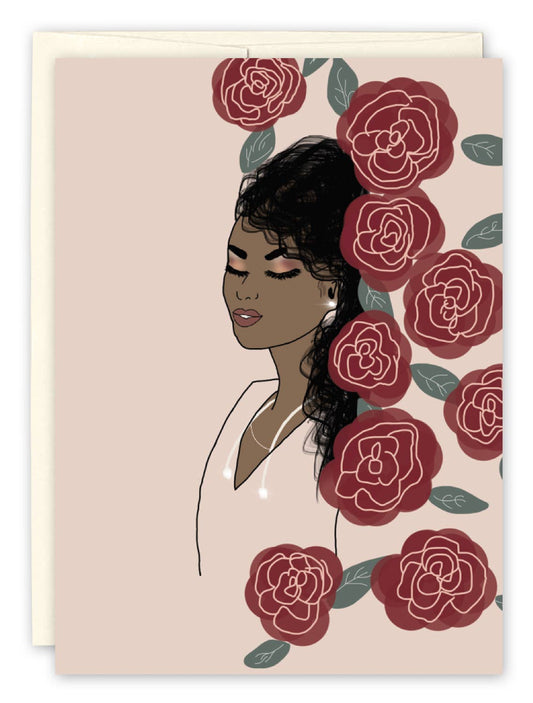 Bella Roses Birthday Card