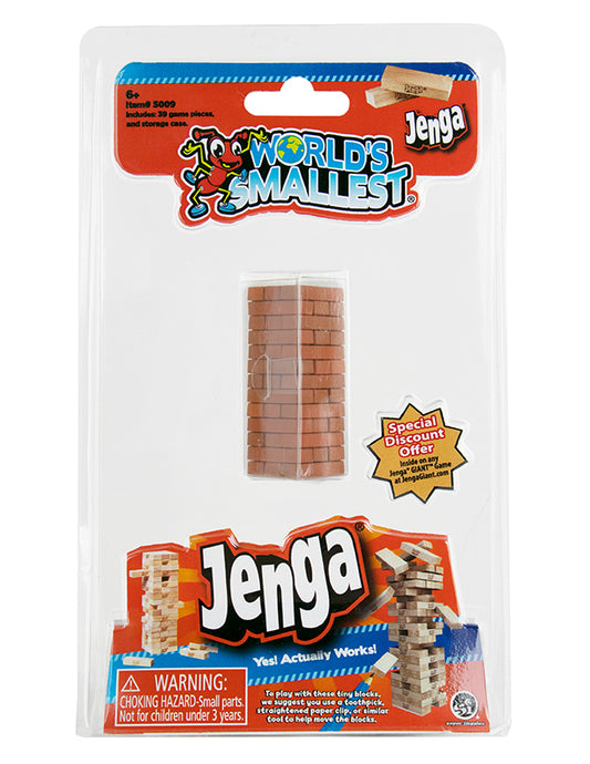 World's Smallest Jenga