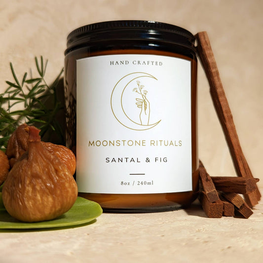 Santal & Fig Candle by Moonstone Rituals