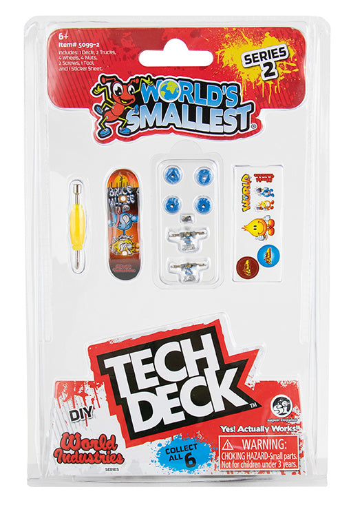 World's Smallest Tech Deck
