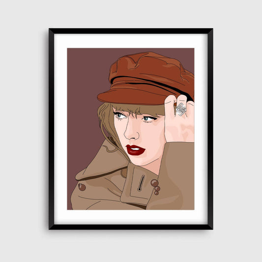 Taylor Swift Red Fine Art Print