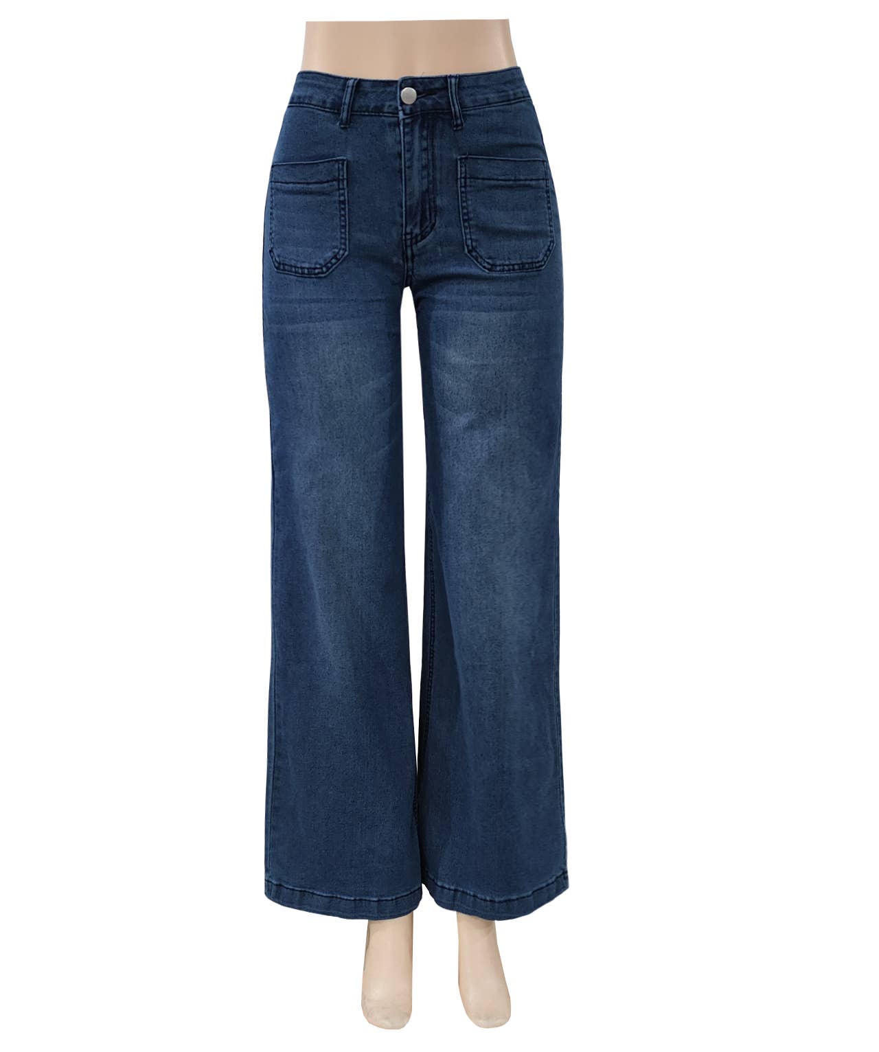 Retro straight jeans