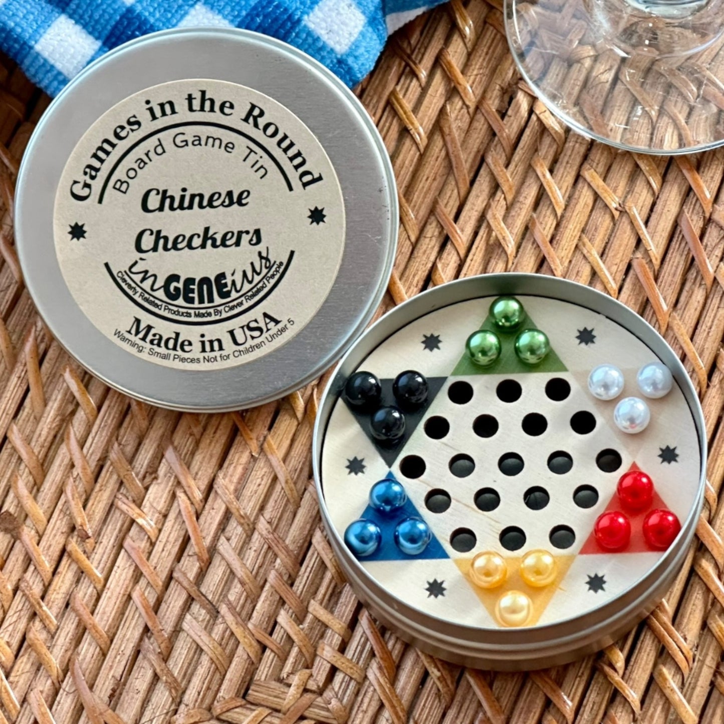 Games In The Round - Chinese Checkers