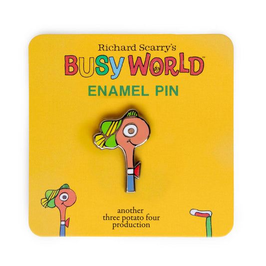 Richard Scarry® - Lowly Worm Enamel Pin