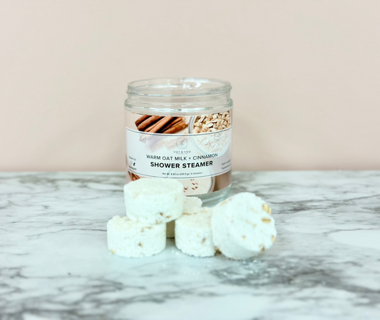 Warm Oat Milk + Cinnamon Shower Steamers- Regular