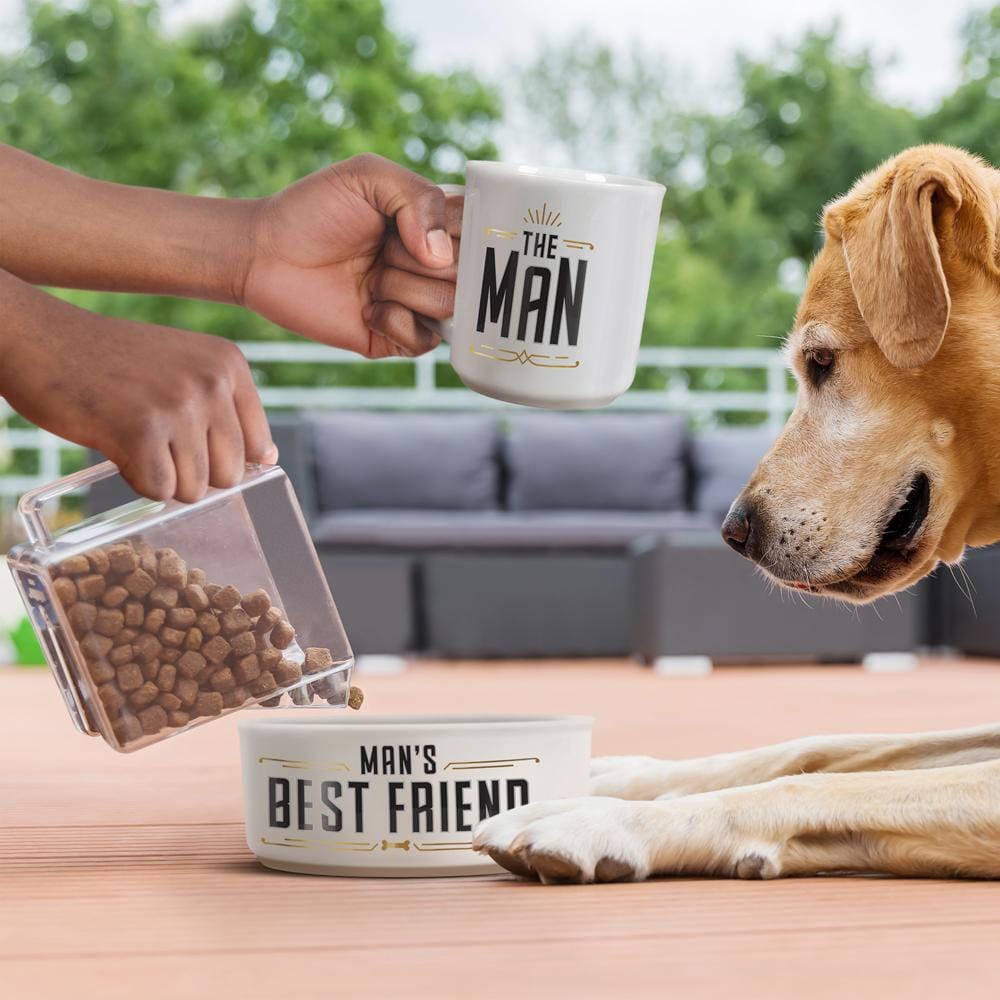 Man's Best Friend Mug and Dog Bowl Set