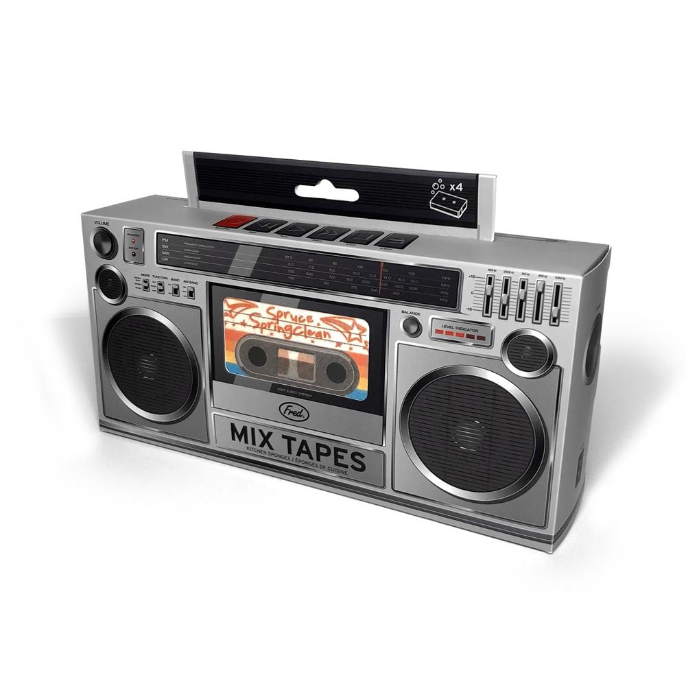 Mix Tape Cassette Sponges