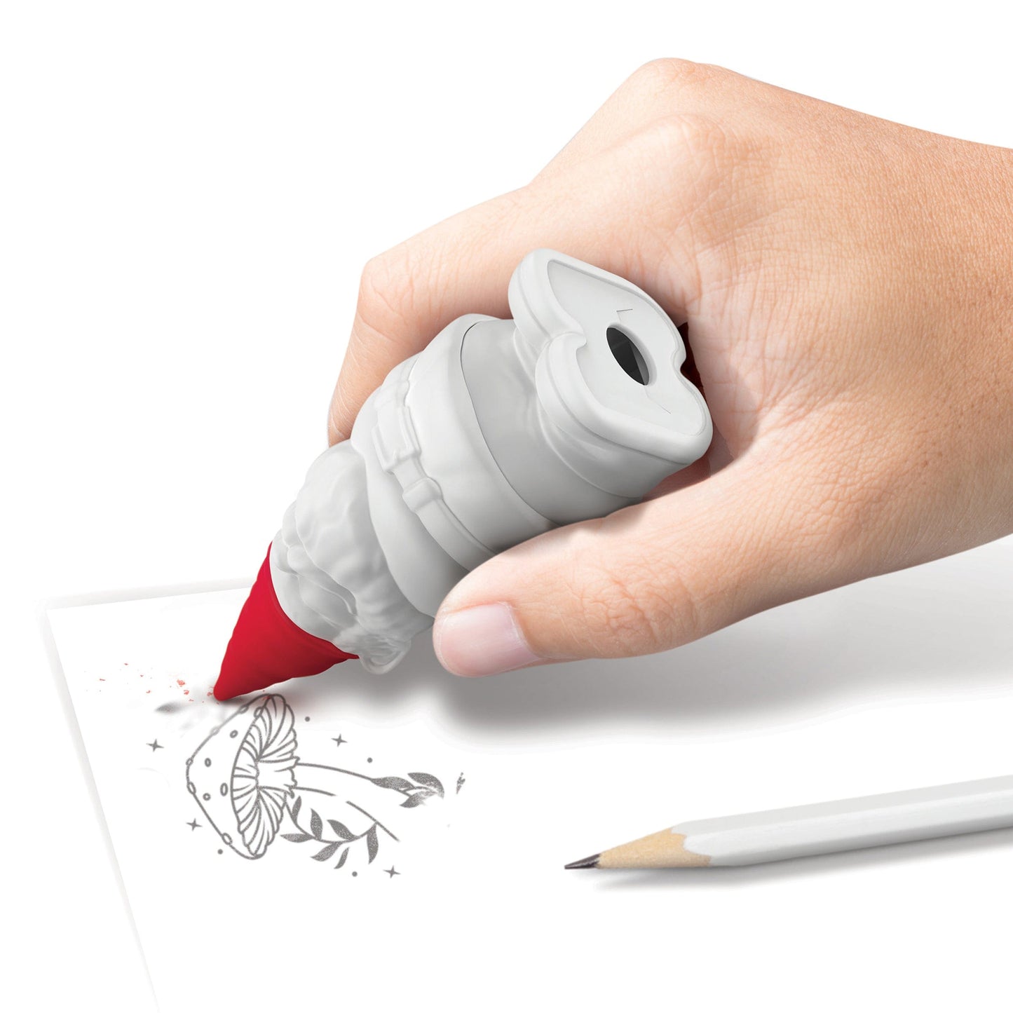 Desk Gnome Sharpener And Eraser Set