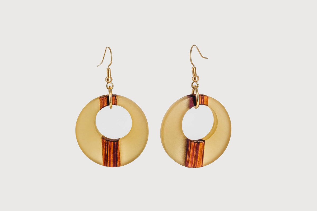 Yellow Daisy Earrings