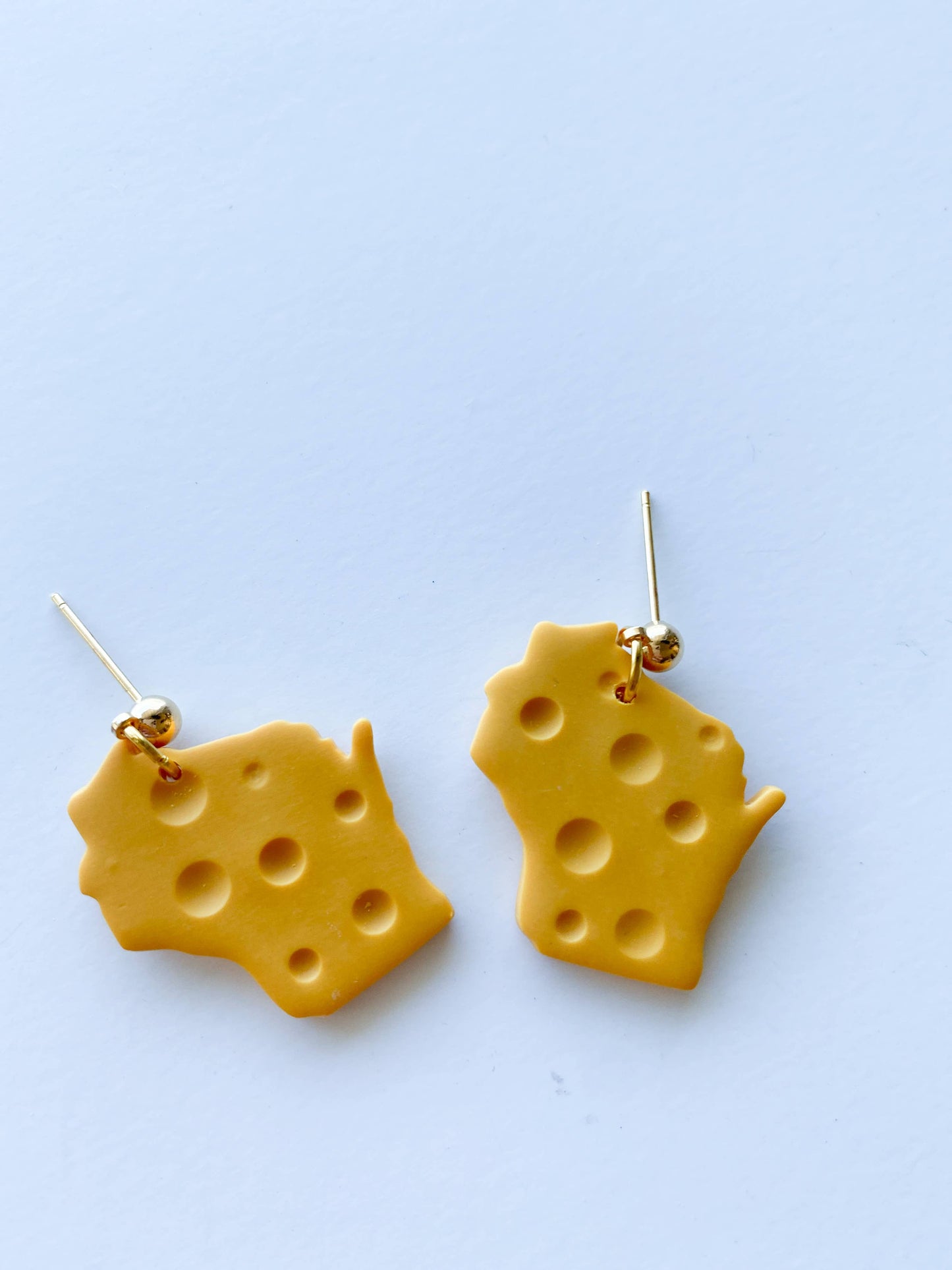 Cheesehead Green Bay Packers Earrings