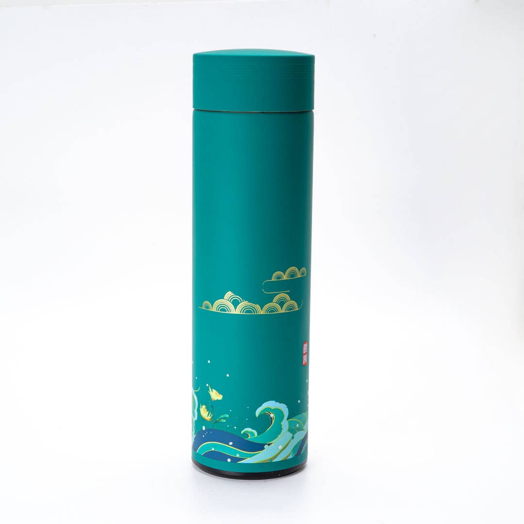 Teal 17oz Vacuum Insulated Stainless Steel Thermos Flask