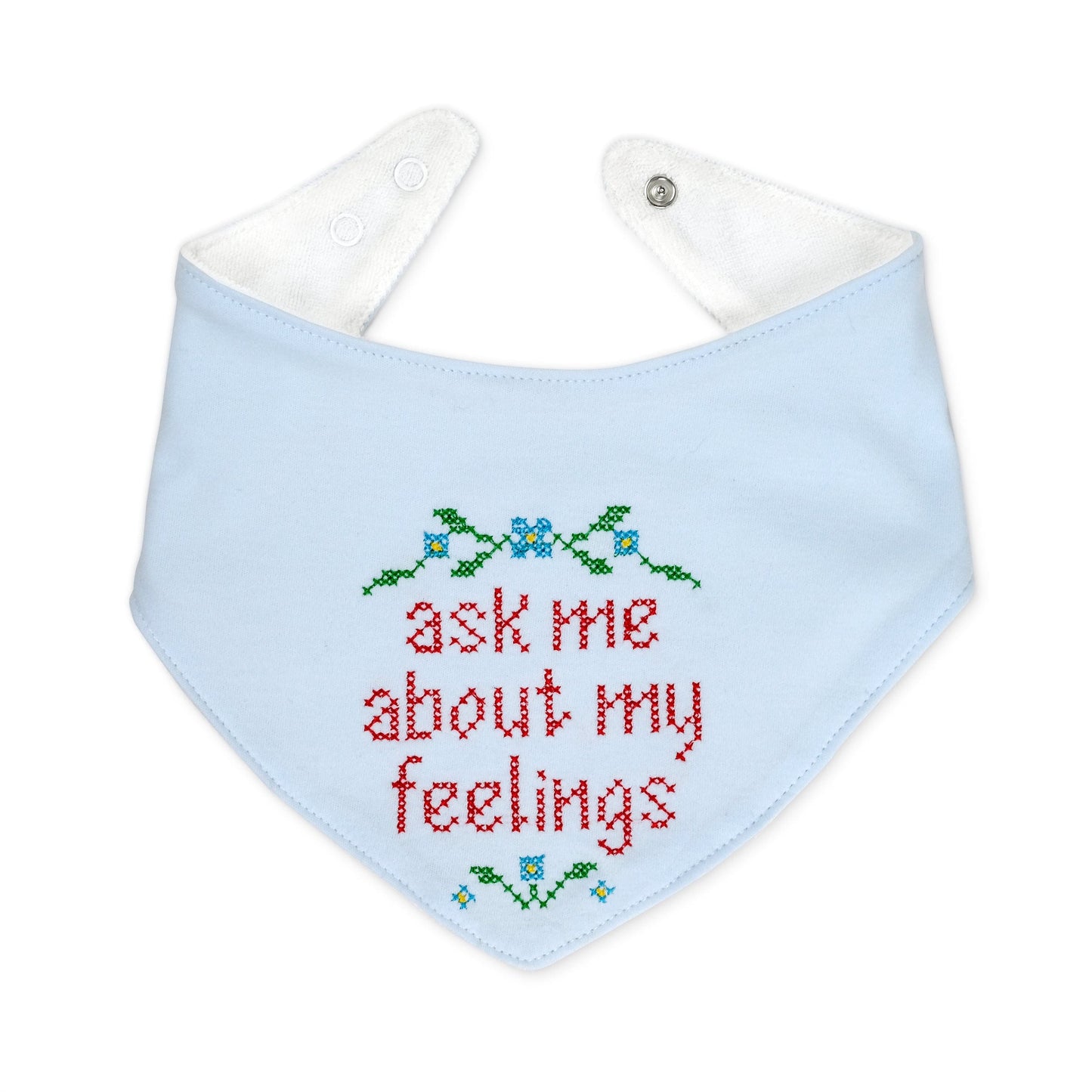 In Stitches Cross Stitch Bibs