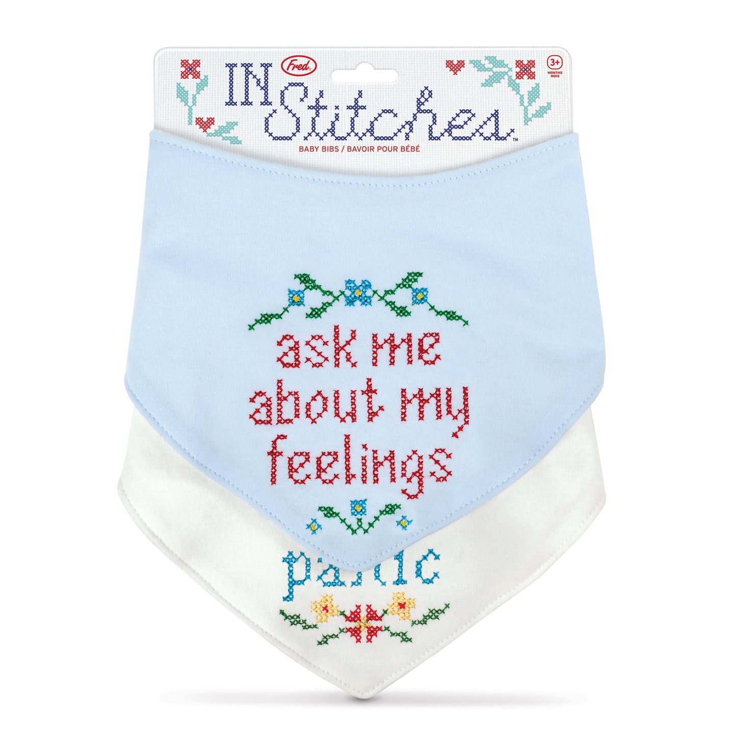In Stitches Cross Stitch Bibs