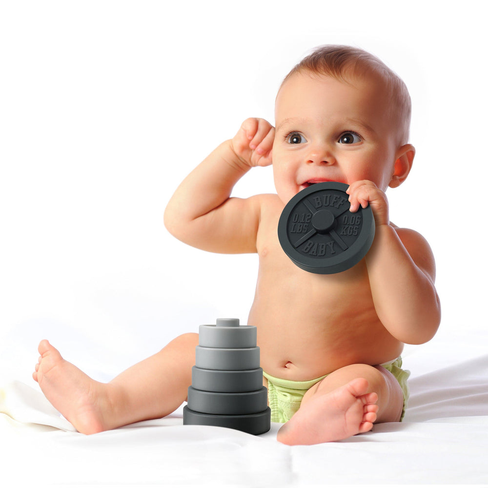 Buff Baby Weight Plate Stacker