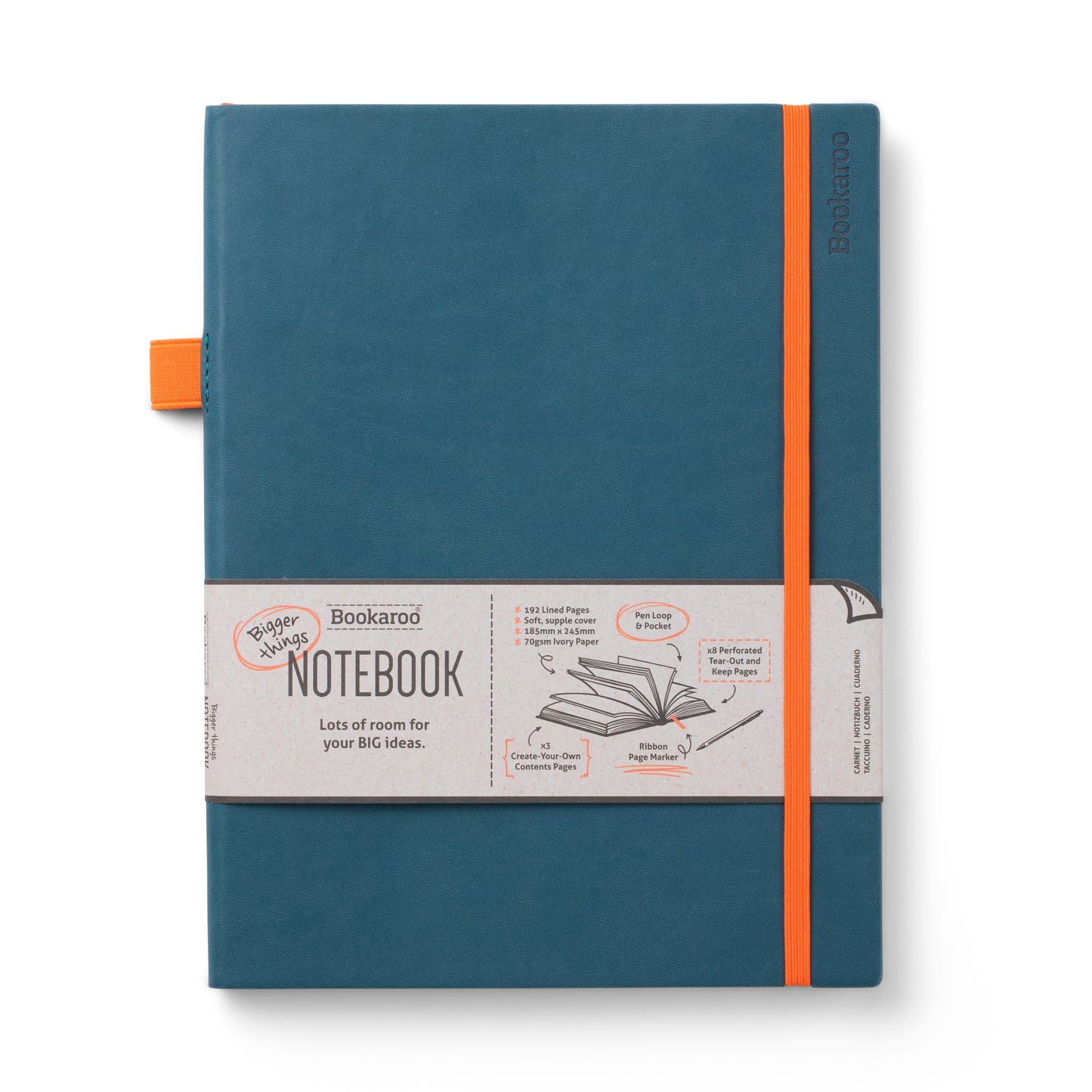 Bookaroo Bigger Things Notebook Journal Solids