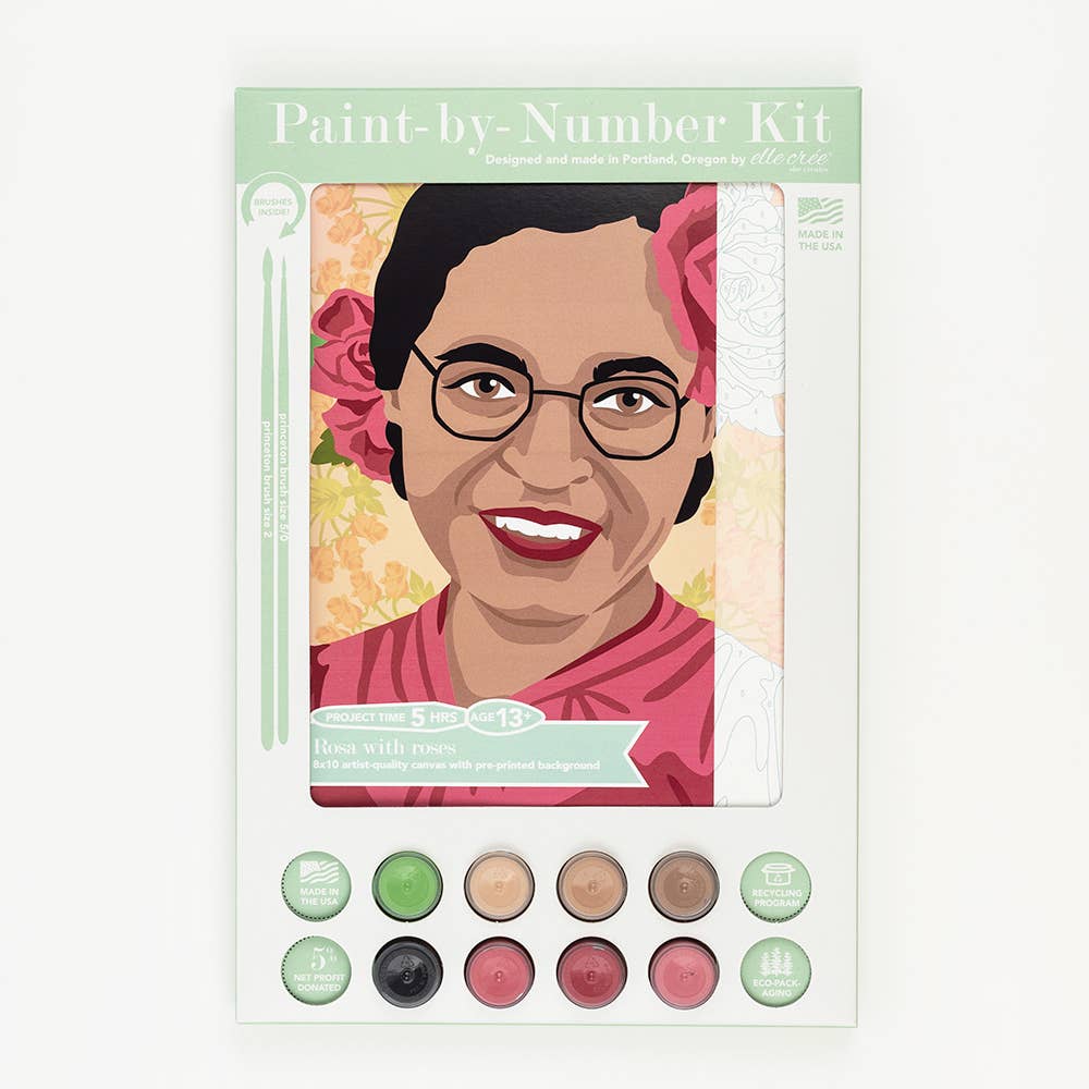 Rosa Parks Paint by Number Kit